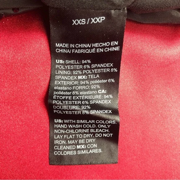 ⭐️NEW⭐️White House Black Market (WHBM) Matte Jersey Black Studded Dress - Picture 7 of 8